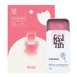 Feelfin ยาหม่องอโรม่า (ตลับสีขาว) - Feelfin, สมุนไพร