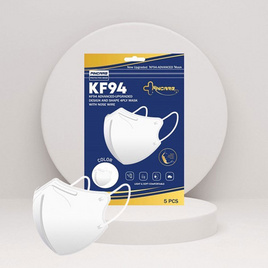 Fincare หน้ากากป้องกันฝุ่น KF94  4 LPY Advance-Upgrade ขาว 5 ชิ้น - Fincare, Fincare