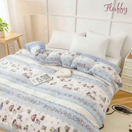 Fluffy ผ้านวม ลาย Sweet Girl - Fluffy, ชุดผ้าปูที่นอนพร้อมผ้านวม