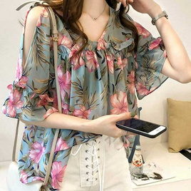 Forever25 เสื้อผ้าชีฟองพิมพ์ลายดอก - Forever25, สินค้าใหม่แฟชั่น