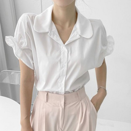 Forever25-B471-เสื้อเชิ๊ตแขนสั้นคอปก - Forever25, เสื้อผ้าและเครื่องประดับ