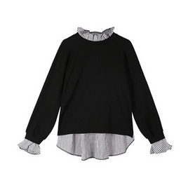 Forever25-B738-เสื้อผ้าวอร์มแต่งลายทางด้านหลัง - Forever25, เสื้อผ้าและเครื่องประดับ
