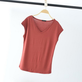 Forever25 เสื้อยืดสีพื้นผ้า cotton - Forever25