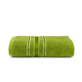 Frolina ผ้าขนหนูเช็ดตัว ขนาด 27x54 นิ้ว รุ่น Solid03 สีเขียว - Frolina, อุปกรณ์เครื่องใช้ในห้องน้ำ