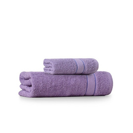 Frolina Pure Touch ชุดผ้าขนหนูฝ้ายธรรมชาติ สีม่วง - Frolina, สินค้าใหม่บ้านและสวน