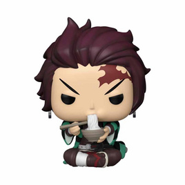 Funko POP! (57346) - Tanjiro with Noodles POP! Animation: Demon Slayer - Toytopia, หุ่นจำลอง