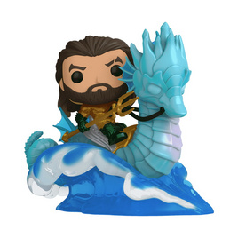 Funko POP! (67577) - Aquaman on Storm (295) POP! Ride Deluxe: Aquaman and the Lost Kingdom - Toytopia