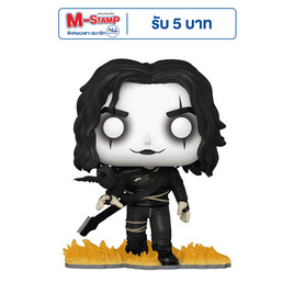 Funko POP (72380) : Eric Draven with Crow (1429) POP! Movies: The Crow - Toytopia, หุ่นจำลอง
