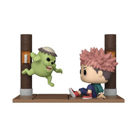 Funko POP! (74510) Yuji Itadori with Curse Doll (1541)(Exclusive)Moment: Jujutsu Kaisen - Toytopia