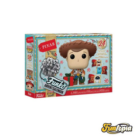 Funko POP (75807) : Pixar's Holiday Pocket POP! Holiday Calendar (Set of 24) - Toytopia, เกมและของเล่นเด็ก