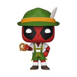 Funko POP! (76076) - Deadpool Lederhosen ver. (1341) POP! Marvel - Toytopia, โมเดลและของสะสมและงานอดิเรก