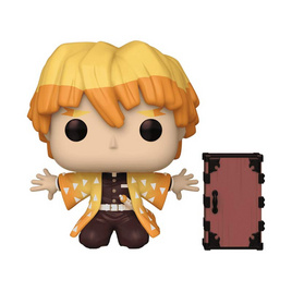 Funko POP! (76534) - Zenitsu Agatsuma with Box (1488)(Exclusive) Animation : Demon Slayer - Toytopia, หุ่นจำลอง