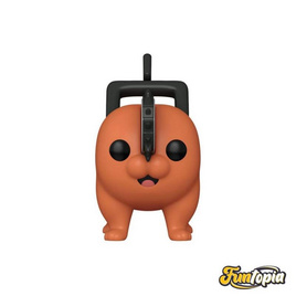 Funko POP (77429) Pochita Standing ver. (1683)(Exclusive) POP! Animation: Chainsaw Man - Toytopia, ของเล่น