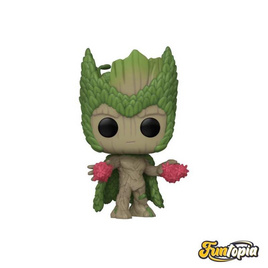 Funko POP (79518) : Groot as Scarlet Witch (1395) POP! Marvel: We Are Groot - Toytopia, โมเดลและของสะสมและงานอดิเรก