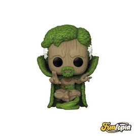 Funko POP (81861) : Groot as Dr. Strange (1399)(Exclusive) POP! Marvel: We Are Groot - Toytopia, โมเดลและของสะสมและงานอดิเรก