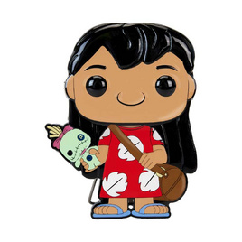 Funko POP! (WDPP0071) - Lilo with Scrump POP! Pin: Lilo & Stitch by Loungefly - Toytopia, โมเดลและของสะสมและงานอดิเรก
