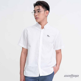 GALLOP1959 OXFORD CASUAL SHIRT เสื้อเชิ๊ตแขนสั้น รุ่น GW9031 - GALLOP1959, เสื้อผ้า