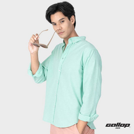 GALLOP1959 OXFORD CASUAL SHIRT เสื้อเชิ๊ตแขนยาว ผ้า OXFORD รุ่น GW9030 - GALLOP1959, เสื้อผ้าผู้ชาย