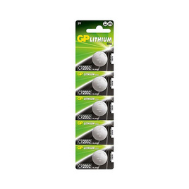 GP ถ่านเม็ดกระดุม รุ่น Lithium Button Cell no.2032 5 ก้อน - Gp, แก็ดเจ็ต