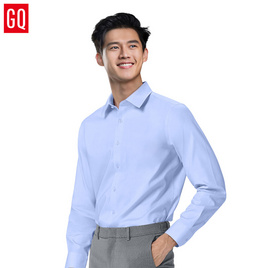 GQWhite Blue ที่สุดแห่งเสื้อเชิ้ตสีฟ้า (รุ่นไม่มีกระเป๋า) - GQ, เสื้อผ้า