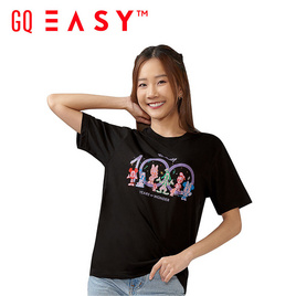 GQ จีคิว อีซี่ เสื้อดิสนีย์ฉลอง 100ปี - ลายมิ้กกี้แอนด์เฟรนด์ - GQ, GQ Easy x Disney 100Year