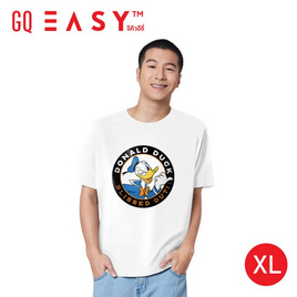 GQ EASY จีคิว อีซี่ เสื้อโดนัลล์ ดั๊ก (Donald Duck) ลายโลโก้ ฉลองครบรอบ 90 ปี - GQ, แฟชั่น