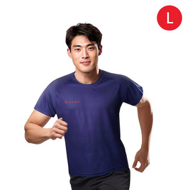 GQ Easy จีคิว อีซี่ เสื้อกีฬา สีกรม - GQ, 7Online