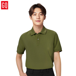 GQ เสื้อโปโล สี Olive - GQ, 7Online