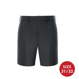 GQ Perfect Shorts กางเกงขาสั้น สีเทาเข้ม - GQ, แฟชั่นผู้ชาย