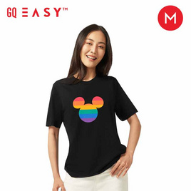 GQ จีคิว เสื้อดิสนีย์ ลาย Pride Month สีดำ - GQ, เสื้อผ้าและเครื่องประดับ