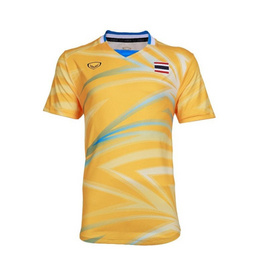 GRAND SPORT เสื้อคอวีแขนสั้น SEA GAMES 2025 (สีเหลือง) รุ่น 072094 - Grand Sport, Grand Sport