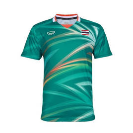 GRAND SPORT เสื้อคอวีแขนสั้น SEA GAMES 2025 (สีเขียว) รุ่น 072094 - Grand Sport, Grand Sport