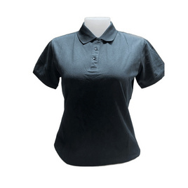 GREEN MAPLE เสื้อโปโลสีดำผู้หญิง - GREEN MAPLE, แฟชั่น