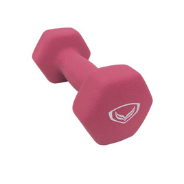 GS ดัมเบลเหล็ก หุ้มยางนีโอพรีน 2kg สีชมพู - Grand Sport, อุปกรณ์ฟิตเนสและเครื่องออกกำลังกาย