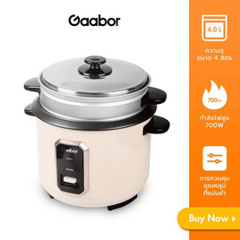 Gaabor หม้อหุงข้าวอุ่นทิพย์ RC-40M01A - Gaabor, หม้อหุงข้าว & หม้อตุ๋น & หม้อแรงดัน