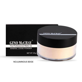 Gino mccray แป้งฝุ่น The Professional Make Up Mineral Loose Powder 35 กรัม - Gino mccray, เครื่องสำอาง