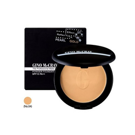 Gino mccray แป้งผสมรองพื้น The Professional Make Up Powder Foundation SPF15 PA++ 11 กรัม - Gino mccray, 7Online