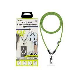 Gizmo สายชาร์จและสายคล้องคอ C2C รุ่น GU-057 - Gizmo, สายชาร์จ