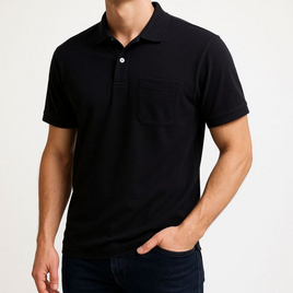 Glovetex เสื้อโปโลสีดำ - Glovetex, เสื้อผ้า