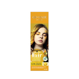 Go Hair คัลเลอร์ ทรีทเม้นท์ แว็กซ์ G38 Yellow Diamond สีเหลือง - Go Hair, 7Online