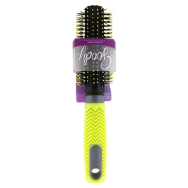 Goody หวีไดร์นีออน (รุ่น 06872) Neon Grips V-bristle Round Brush สีเหลือง - Goody, อุปกรณ์อื่นๆ