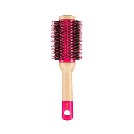 Goody หวีโรลขนหมูป่า (รุ่น 11214)  Wood Round Brush สีชมพู - Goody, ความงาม