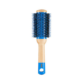 Goody หวีโรลขนหมูป่า (รุ่น 11214)  Wood Round Brush สีฟ้า - Goody, อุปกรณ์เสริมความงาม