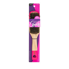 Goody หวีแปรงขนหมูป่า (รุ่น 11275)  Wood Styler Brush, HD สีชมพู - Goody, 7Online