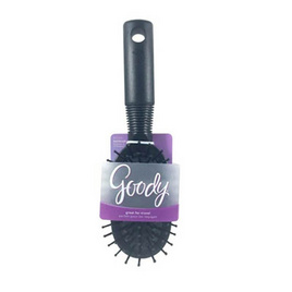 Goody หวีขนาดพกพา Mini Series Cushion Brush (รุ่น 87355) สีเทาดำ - Goody, 7Online