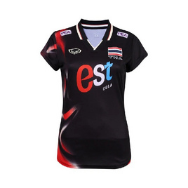 Grand Sport เสื้อวอลเลย์บอลทีมชาติหญิง แขนสั้น สีดำ - Grand Sport, THAILAND NATION VOLLEYBALL TEAM JERSEY ราคาช่วงโปร