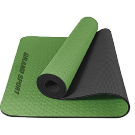 Grand Sport เสื่อโยคะ TPE 6 มม. สีเขียว - Grand Sport