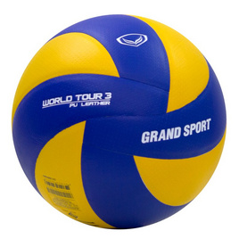 Grand Sport ลูกวอลเลย์บอล รุ่น World Tour 3 หนัง PU เบอร์ 5 - Grand Sport, อุปกรณ์กีฬา