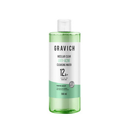 Gravich คลีนซิ่งวอเตอร์ Micellar Clear Acne Cleansing Water 500มล. - Gravich, ทำความสะอาดผิวหน้า