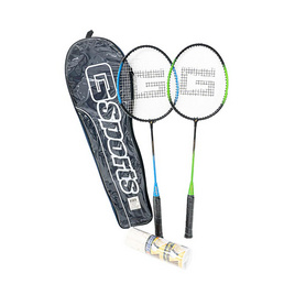 Gsports ชุดแบดมินตันอลูมิเนียมพร้อมลูกขนไก่ 6 ลูก รุ่น BS-506 - Gsports, Gsports